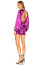 view 1 of 3 Lennox Metallic Dress in Electric Purple