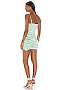 view 4 of 4 Stevie Metallic Mini Dress in Mint