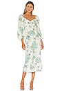 view 1 of 3 Goldie Maxi Dress in Blue Floral