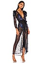 view 2 of 4 Rodin Iridescent Maxi Dress in Noir
