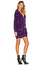 view 2 of 3 Marielle Cardi Sweater Dress in Purple