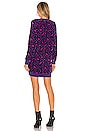 view 3 of 3 Marielle Cardi Sweater Dress in Purple
