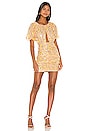 view 1 of 4 Ryder Sequin Mini Dress in Tangerine