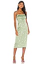 view 1 of 3 Robin Cheetah Midi Dress in Mint Cheetah