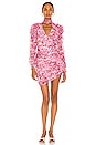 view 1 of 3 Cheyenne Mini Dress in Carnation