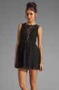 view 1 of 6 Floral Lace Lulu Dress in Black