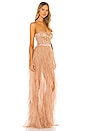 view 2 of 3 X REVOLVE Bustier Gown in Warm Taupe