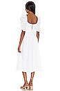 view 3 of 3 Jean Midi Dress in White