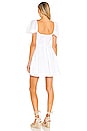 view 3 of 3 Jean Mini Dress in White