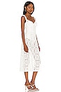 view 2 of 3 Nadine Midi Dress in White
