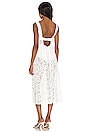 view 3 of 3 Nadine Midi Dress in White