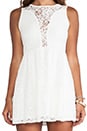 view 5 of 6 Lace Lulu Dress in White