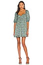view 1 of 3 Alisa Mini Dress in Green