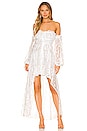 view 4 of 5 Lupita Hi-Low Dress in White