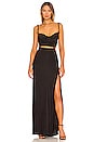 view 1 of 4 Kyra Cut Out Maxi Dress in Black