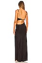 view 4 of 4 Kyra Cut Out Maxi Dress in Black