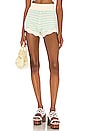 view 1 of 4 Lizzy Stripe Knit Short in Mint