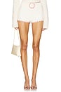 view 1 of 6 Pointelle Shorts in Cream