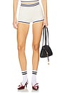 view 1 of 6 SHORT LISTRADO POINTELLE SIMONA in Navy