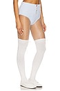 view 2 of 6 Cupid Knit High Waisted Panty in Blue