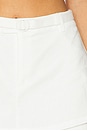 view 6 of 6 Etta Skort in Ivory