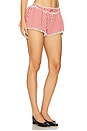 view 2 of 6 Scotch Bonnet Gingham Short in Red