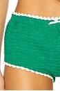 view 6 of 6 MICROSHORTS CROCHET RUGBY in Green