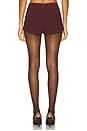 view 4 of 6 Selena Short in Burgundy