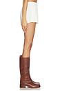 view 3 of 6 Willa Eyelet Shorts in White