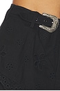 view 6 of 6 Yasmin Denim Skort in Black
