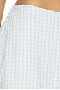 view 6 of 6 Bradford Gingham Skort in Blue