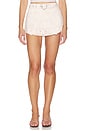 view 1 of 6 Heart Eyelet Denim Short in Pink