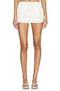 view 1 of 6 SHORT MEGAN in White