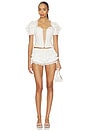 view 5 of 6 Lana Bloomer Short in Cream