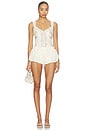 view 5 of 6 Juniper Bloomer Shorts in Vintage Cream