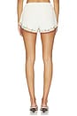 view 4 of 6 Leah Cotton Shorts in Cream