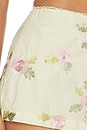 view 6 of 6 Ribbon Flowers Skort in Baby Yellow