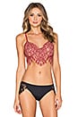 view 1 of 3 Giselle Bra in Red & Nude