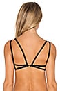 view 3 of 4 x SKIVVIES Bordeaux Bralette in Black