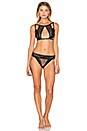 view 4 of 4 x SKIVVIES Bordeaux Bralette in Black