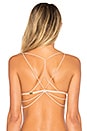 view 3 of 4 SOUTIEN-GORGE FORME TRIANGLE ZODIAC in Nude