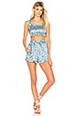 view 4 of 4 Spring Bloom Ruffle Cami in Robin