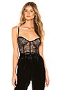 view 1 of 5 Belle Corset Bodysuit in Noir