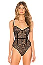 view 2 of 5 Belle Corset Bodysuit in Noir