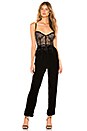view 5 of 5 Belle Corset Bodysuit in Noir