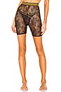 view 1 of 4 Julienne Lace Biker Short in Noir