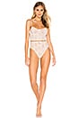 view 1 of 4 Mariette Embroidery Bodysuit in Shimmer