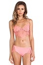 view 1 of 4 X REVOLVE Bat Your Lashes Bra in Pink Spiderweb