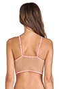 view 3 of 4 X REVOLVE Bat Your Lashes Bra in Pink Spiderweb