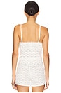 view 3 of 4 Reba Sleep Top in White